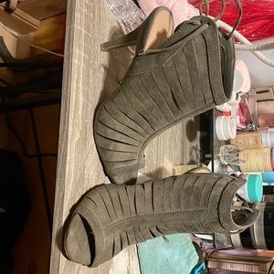Olive green Heels